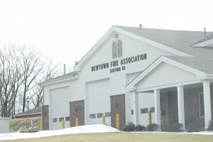 The fire substation in Newtown Township. File photo