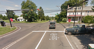 The intersection of Stoopville and Eagle roads. Credit: Google Maps