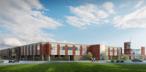 The look of an upgraded Holland Middle School.