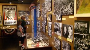 The display in the Union League building. Credit: Tom Sofield/NewtownPANow.com