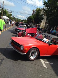 A photo from the 2014 car show.  Credit: Newtown Business Association 