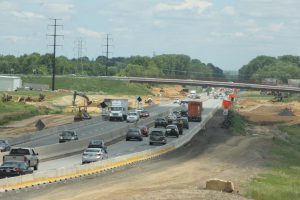 The PA Turnpike in Bensalem in June 2014. Credit: Tom Sofield/LevittownNow.com