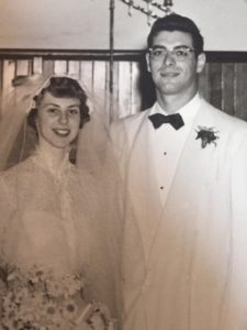 Fred and Ruthe were married in Mt. Holly, N.J. in 1951.  Credit: Submitted